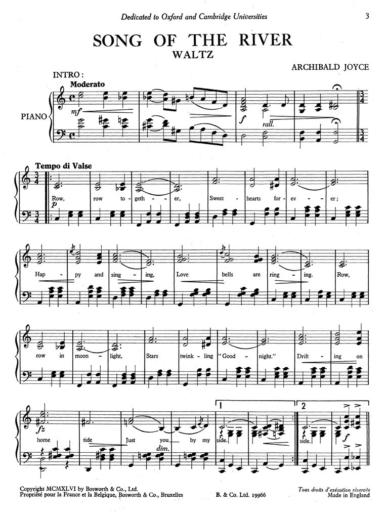 Song Of The River: