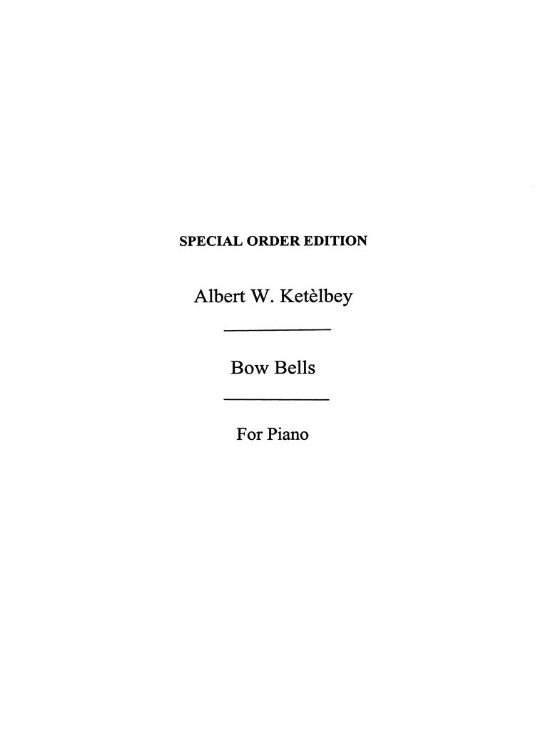 Bow Bells (Piano)
