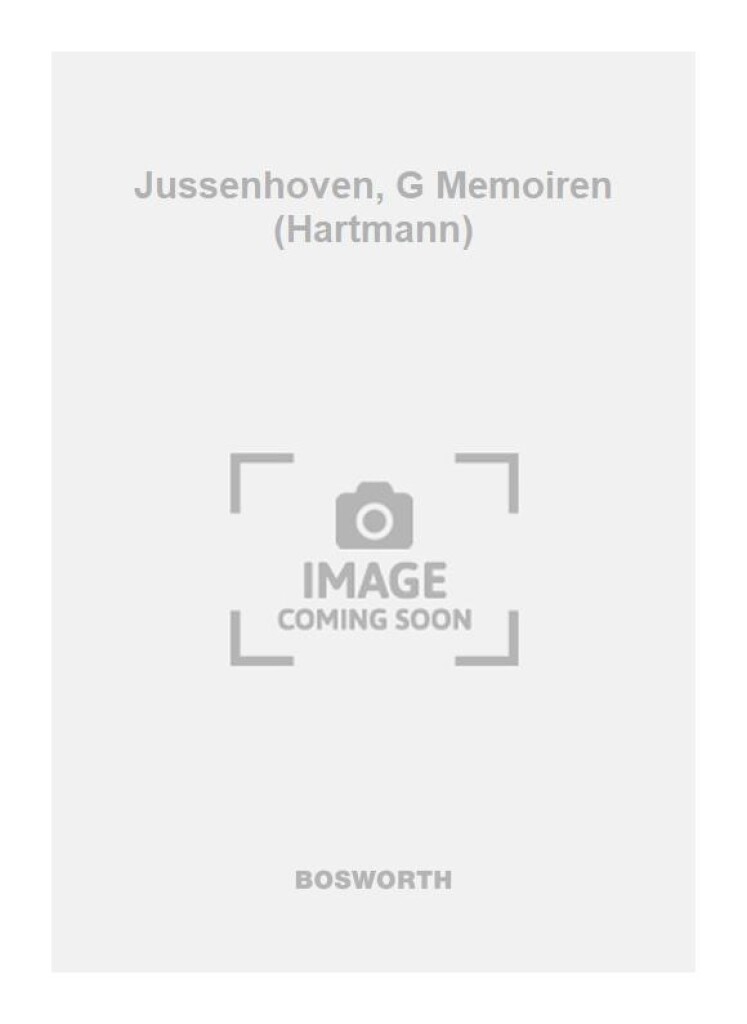 Jussenhoven, G Memoiren (Hartmann)