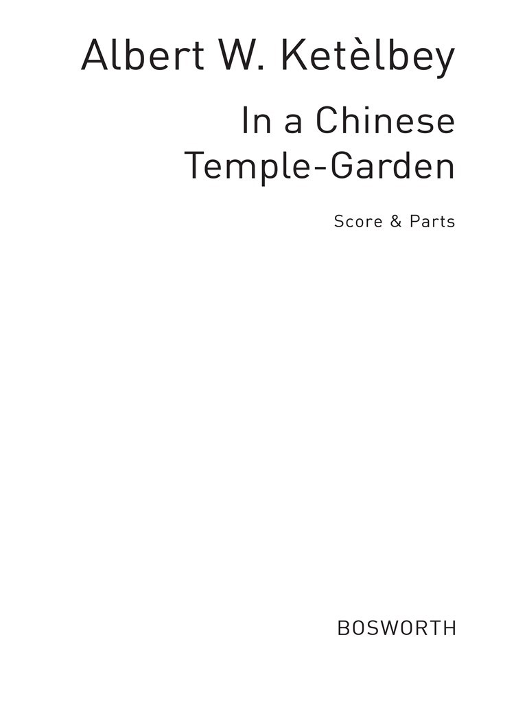 in A Chinese Temple Garden
