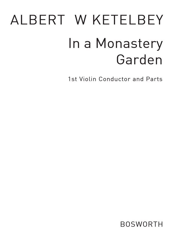 In A Monastery Garden