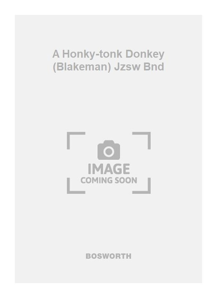 A Honky-tonk Donkey (Blakeman) Jzsw Bnd