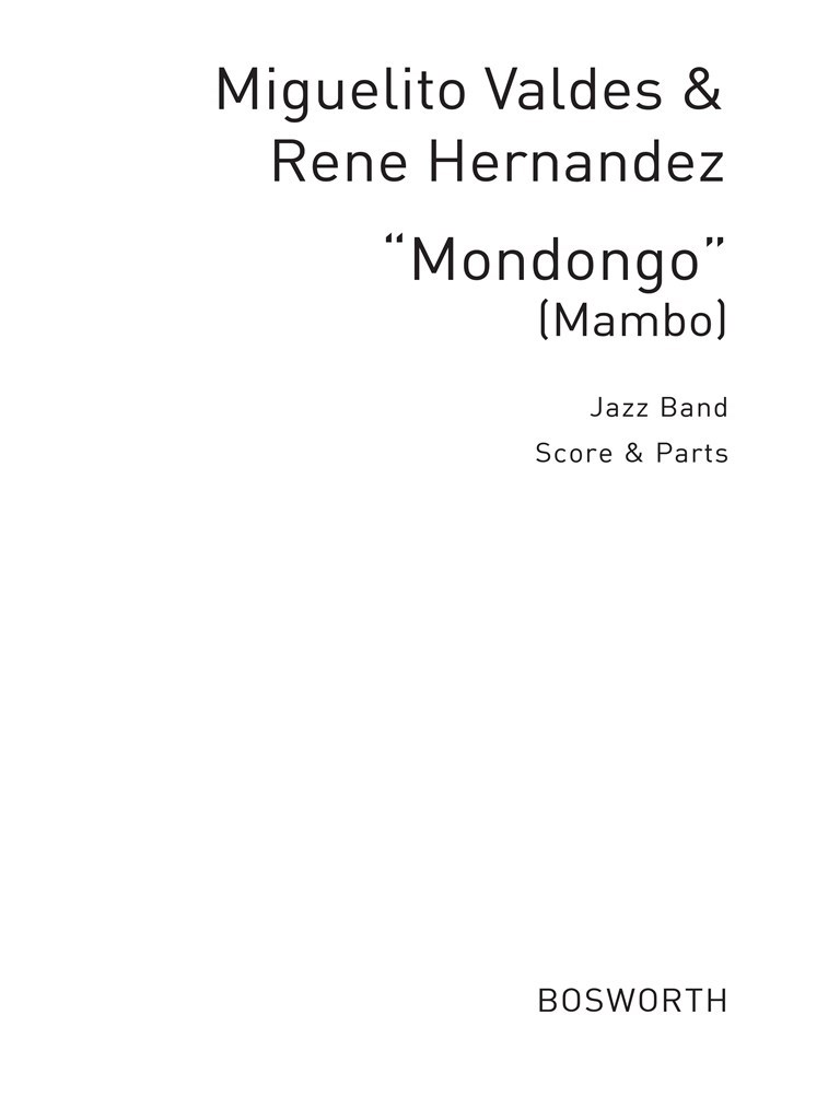 Valdes, M/Hernandez, R Mondongo Mambo Jzmm Bnd