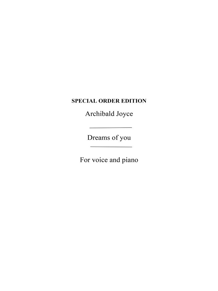 Dreams Of You E Flat