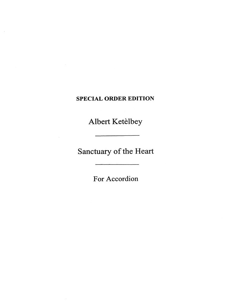 Sanctuary Of The Heart (Accordion Solo)