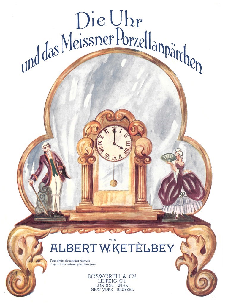 The Clock And Dresden Figures