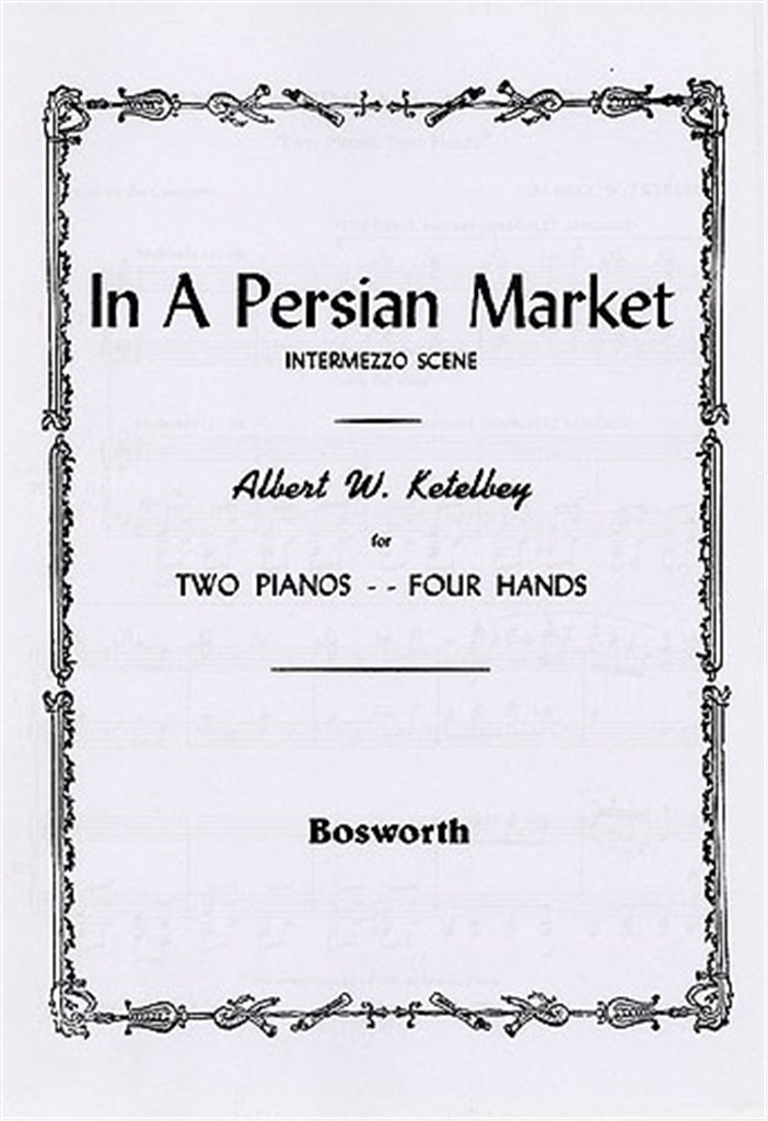 In A Persian Market Intermezzo Scene (2 Pianos)
