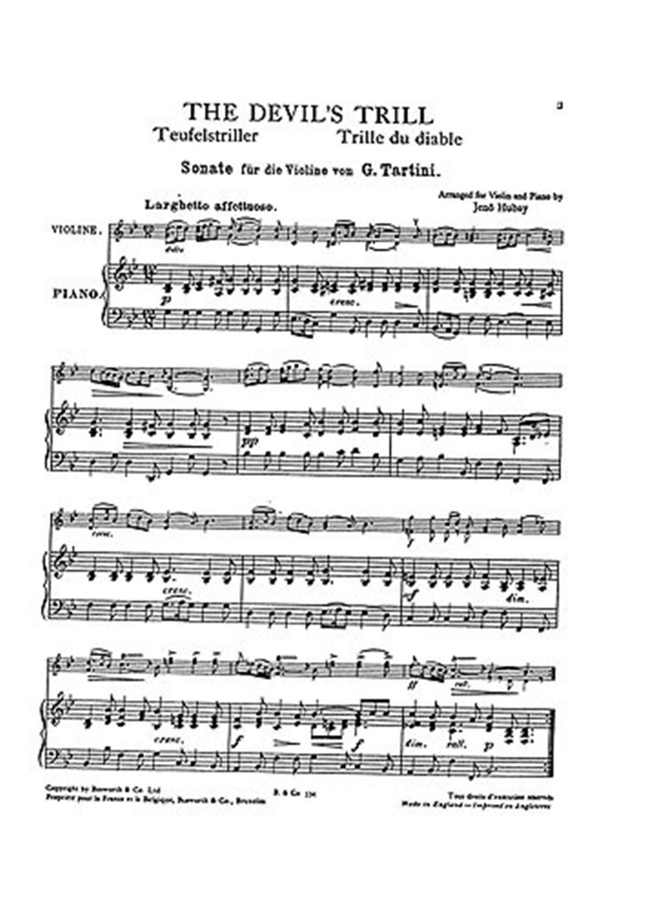 Giuseppe Tartini: The Devil's Trill