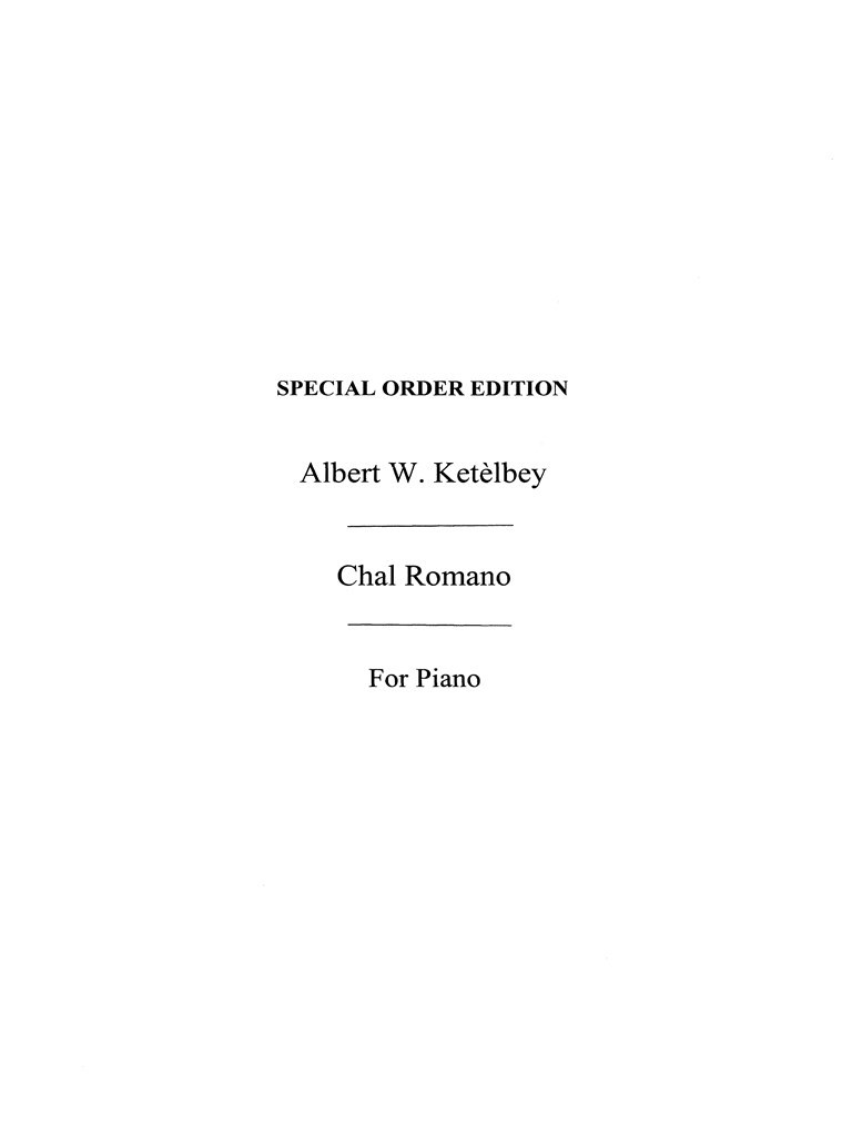 Chal Romano Overture (Gipsy Lad)