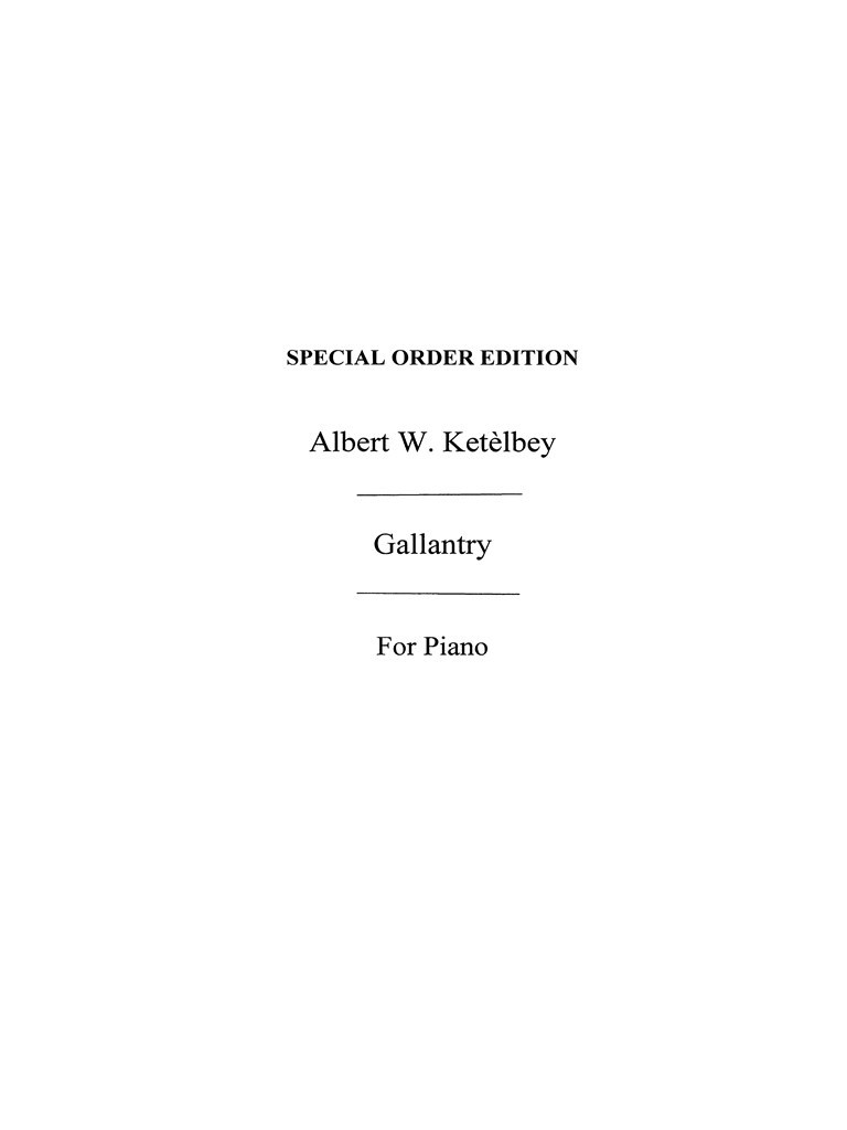 Gallantry