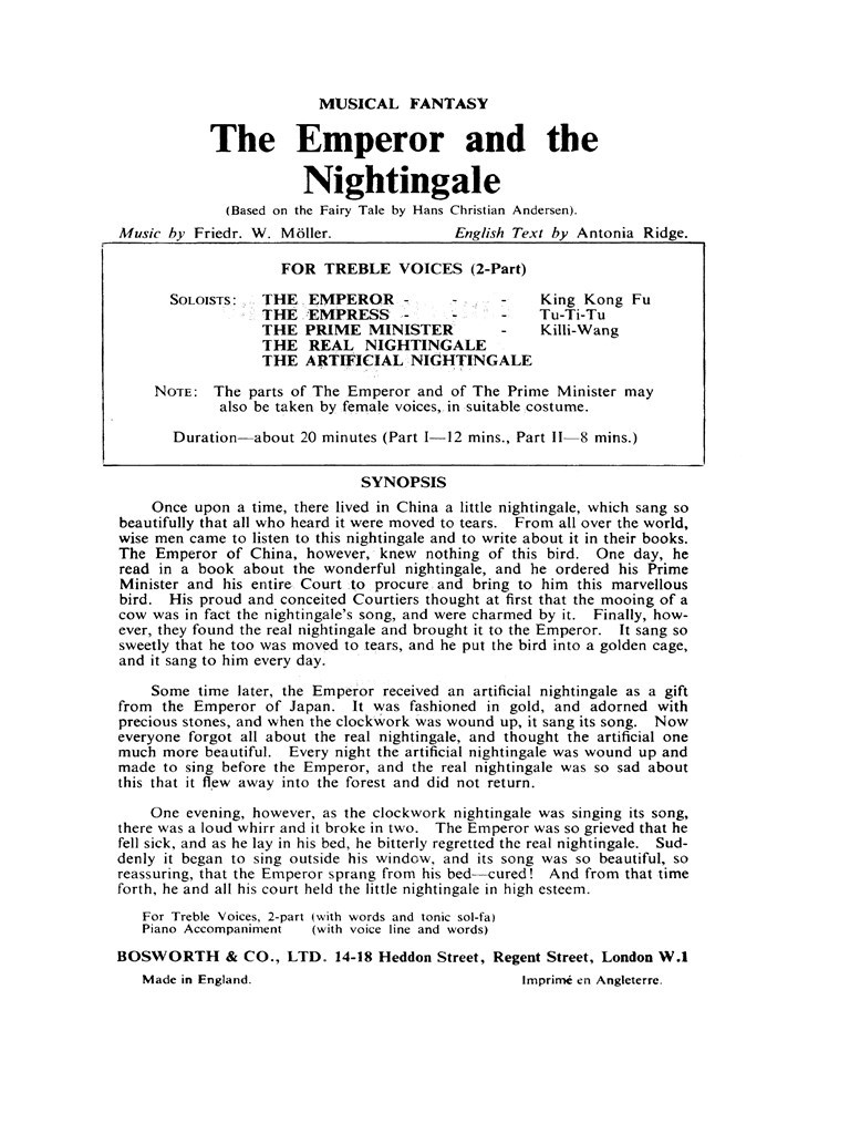 Emperor And The Nightingale Sa