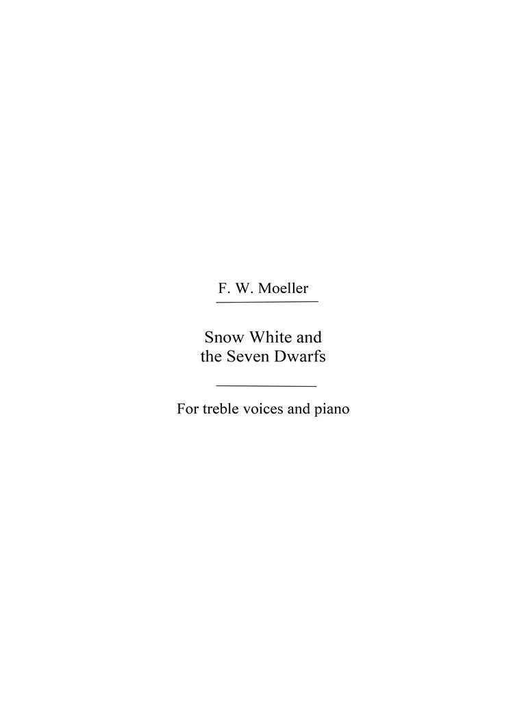 Snow White And The Seven Dwarfs Sa