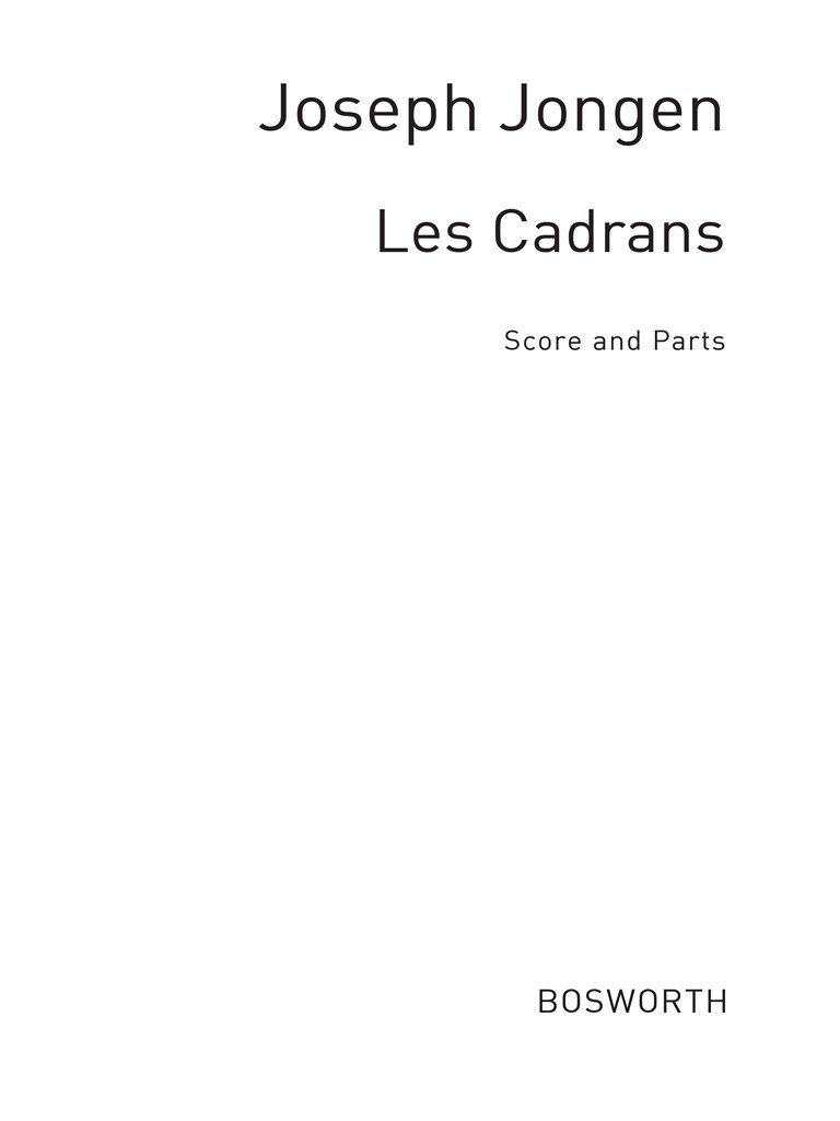 Joseph Jongen: Les Cadrans