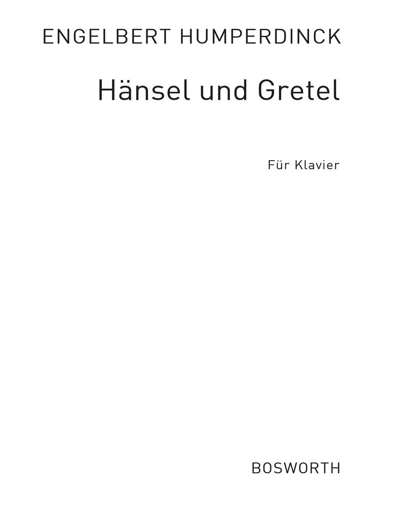 Hänsel Und Gretel (Piano Solo)