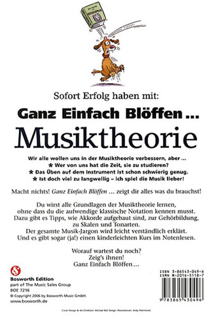 Ganz Einfach Blöffen...Musiktheorie