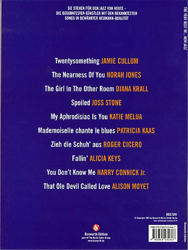 Very Best Of New Jazz