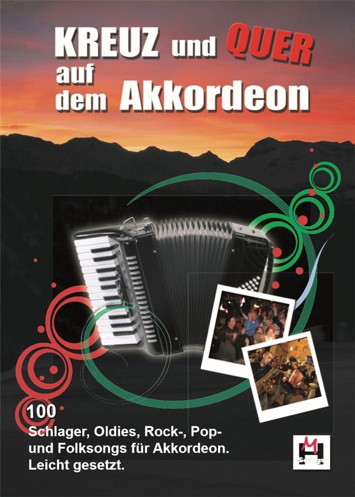 Kreuz Und Quer Auf Dem Akkordeon