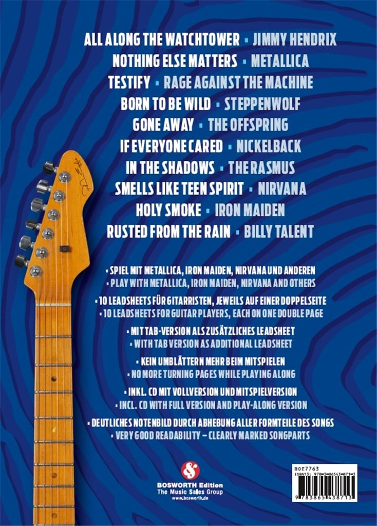 Guitar Jam Along - 10 Hard Rock Classics