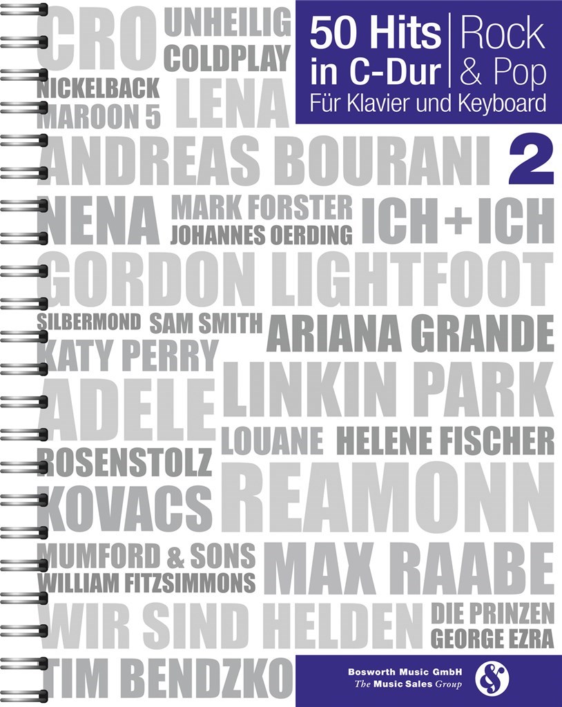 50 Hits In C-Dur: Rock & Pop Band 2
