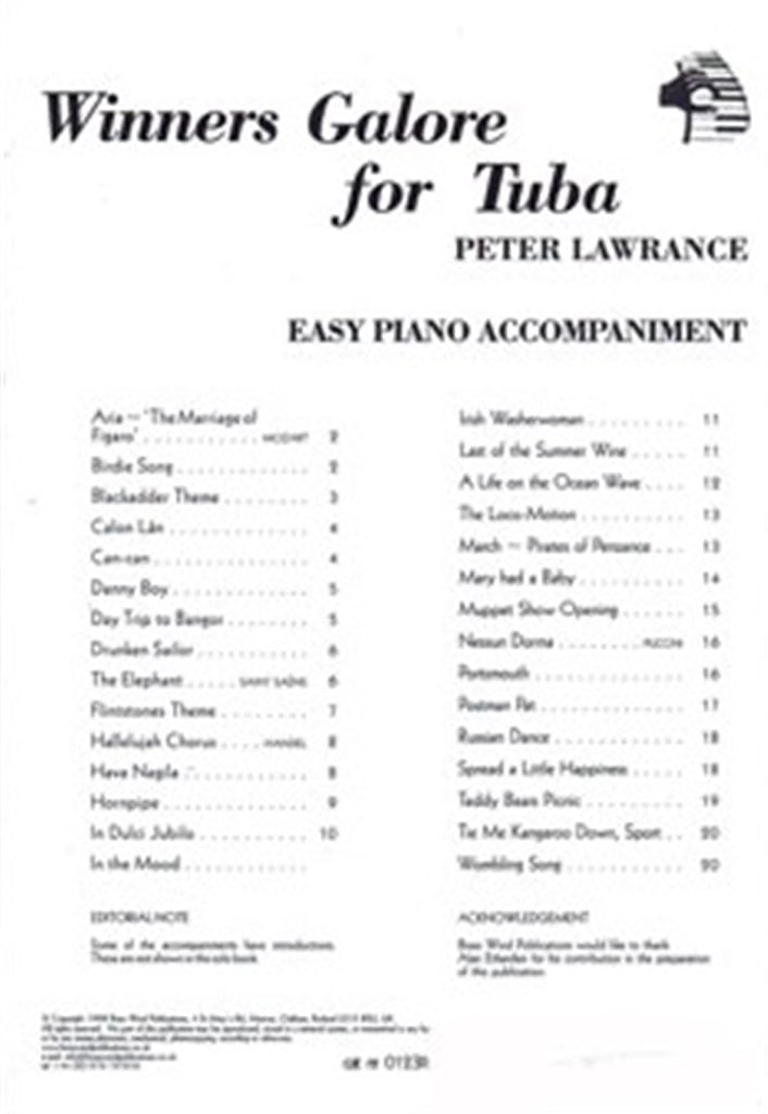 Winners Galore For Eb Bass-Tuba Pa