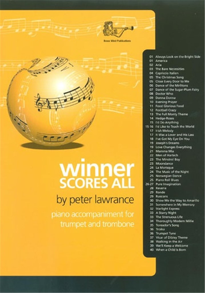 Winner Scores All - Piano Acc for Trumpet/Trombone