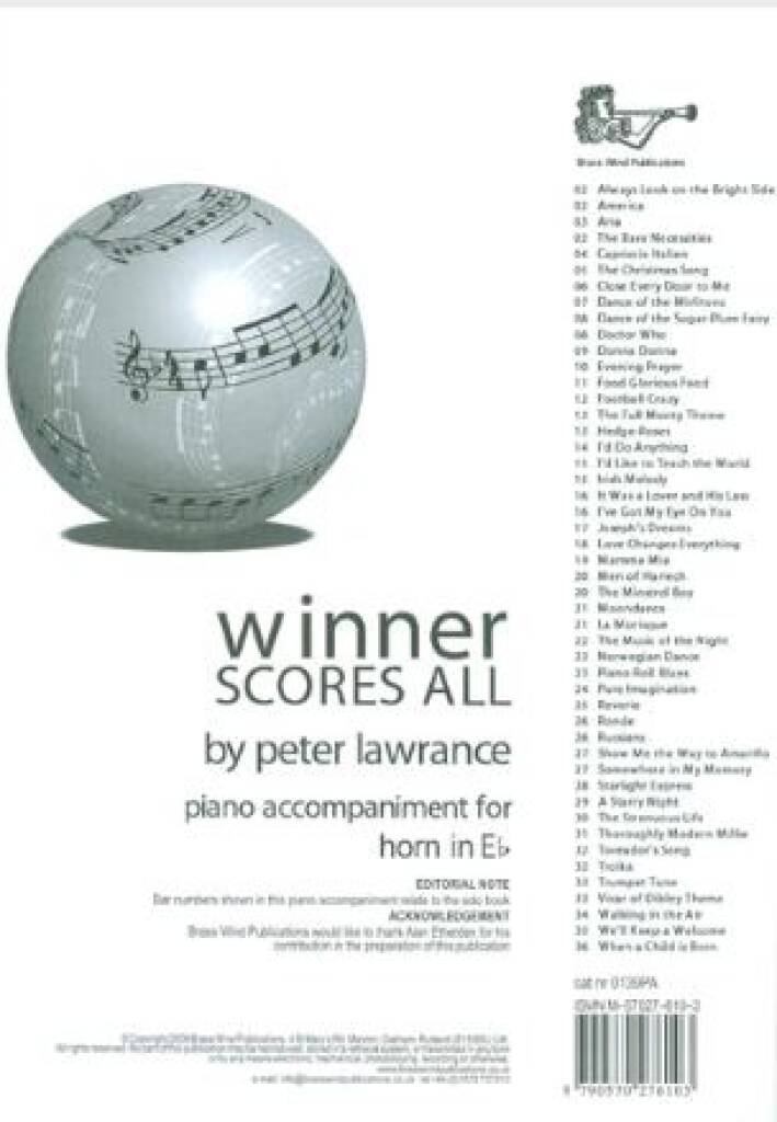 Winner Scores All For Eb Horn Pa