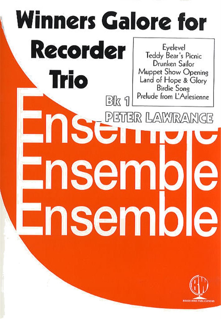 Winners Galore Recorder Trios Bk 1