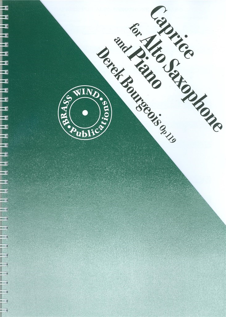 Bourgeois Caprice Saxophone and Piano