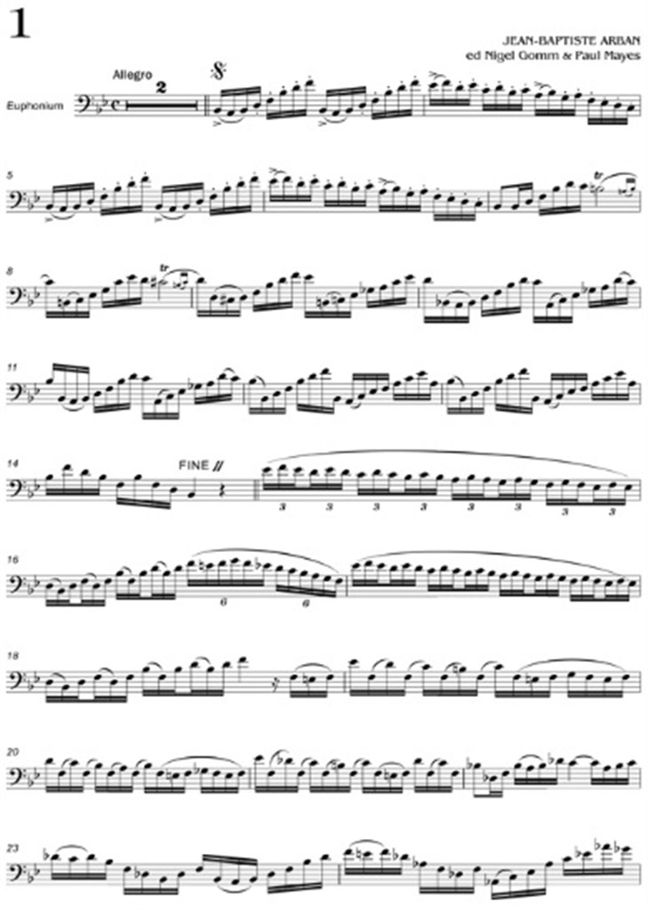 Arban Studies 1-14