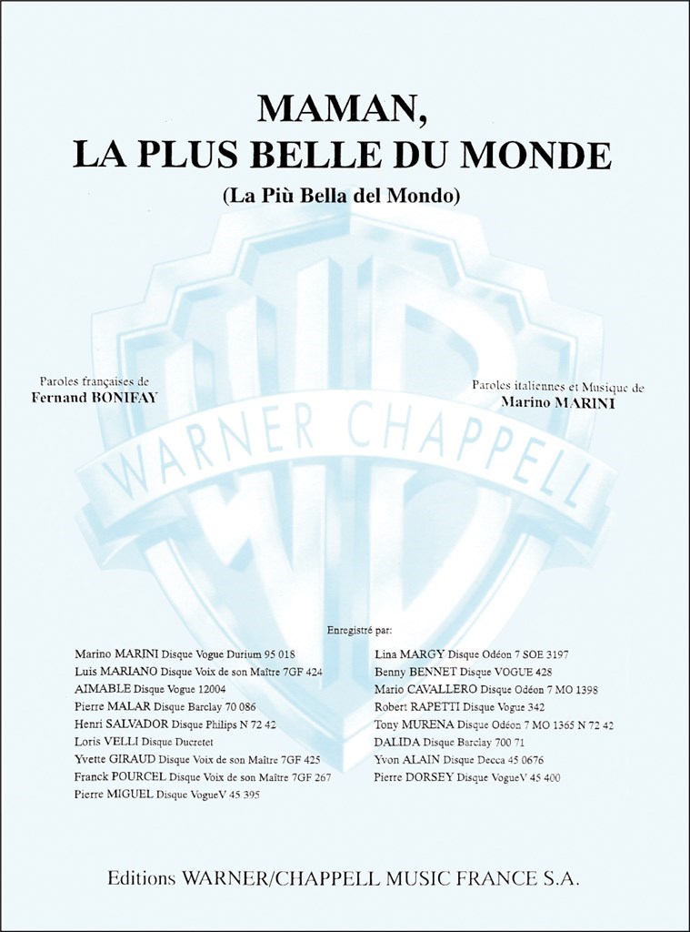 Maman Plus Belle Du Monde