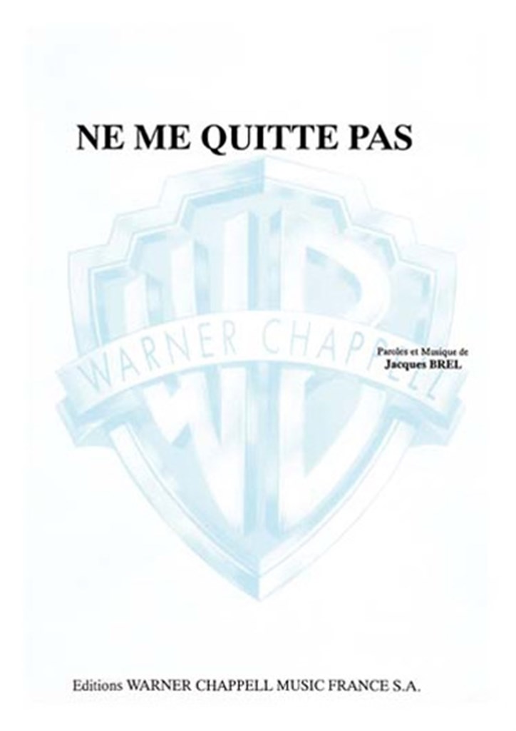 Ne Me Quitte Pas