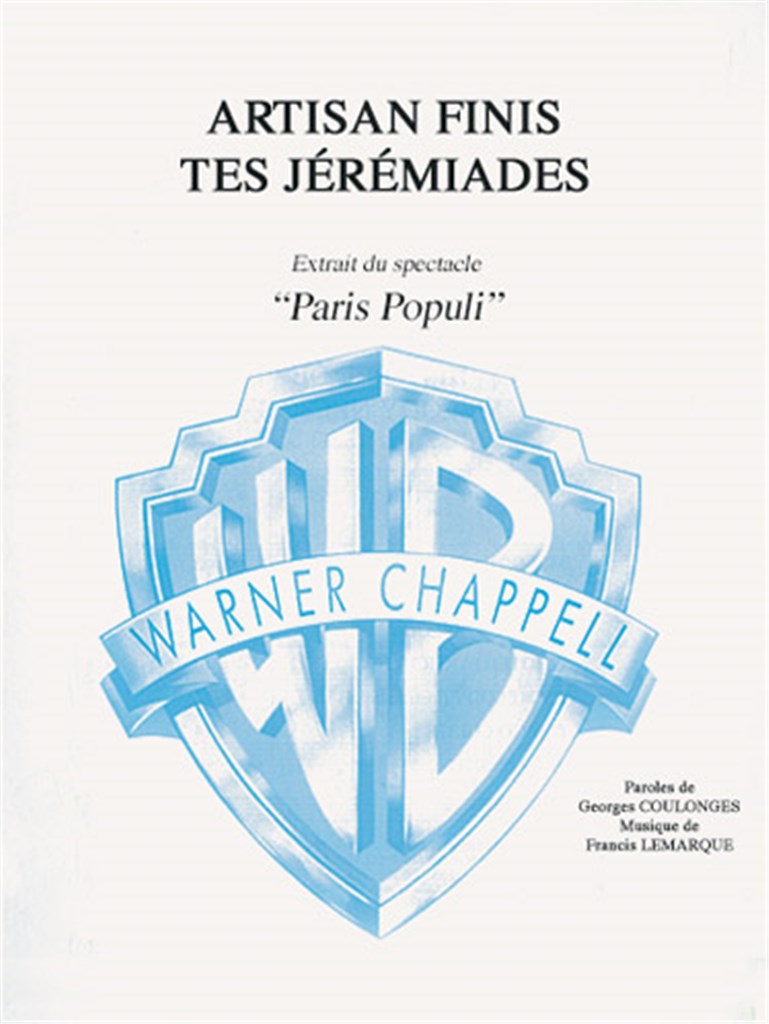 Artisn Finis Jeremiades
