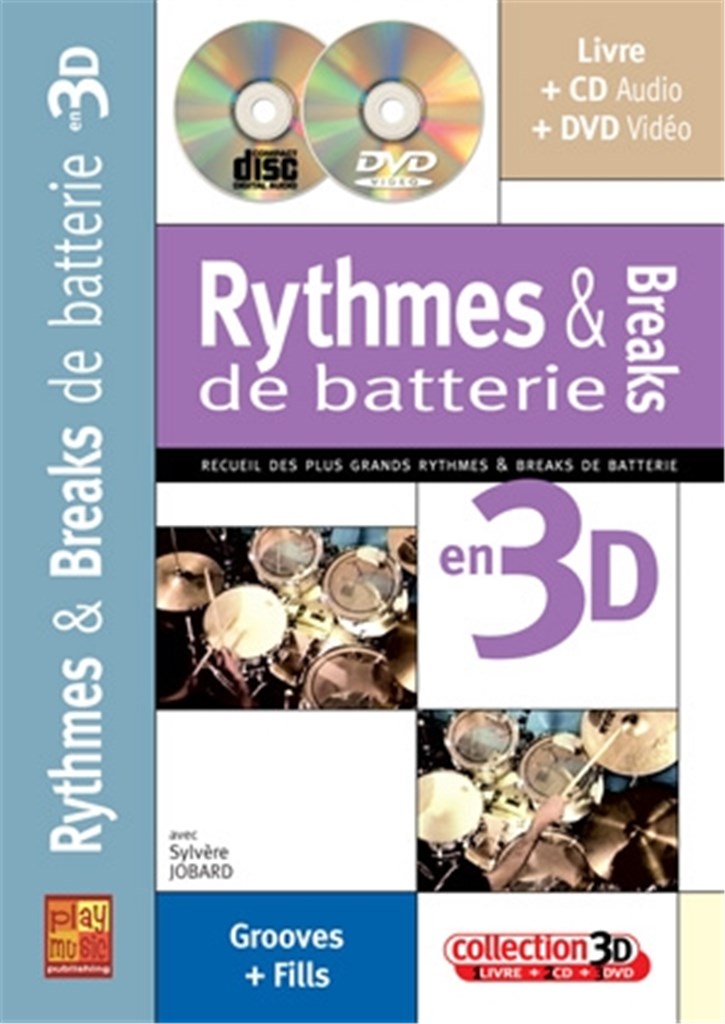 Rythmes Breaks Batterie 3D