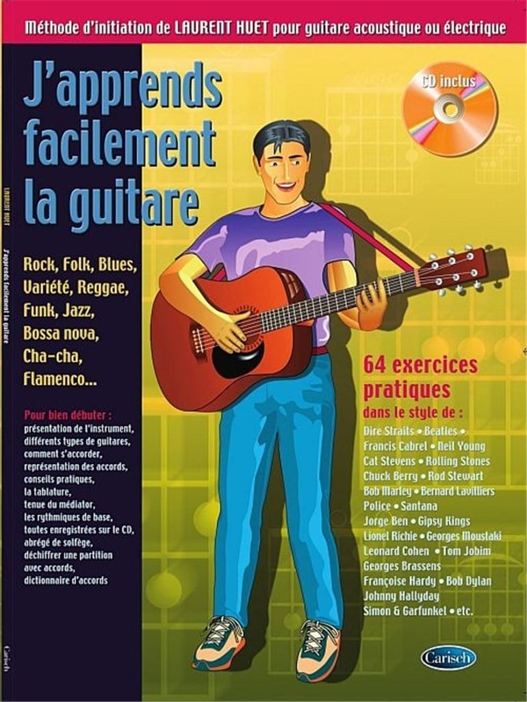J'apprends facilement la guitare