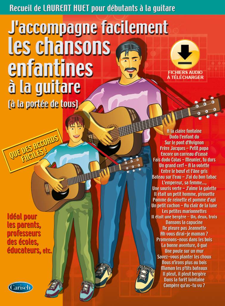 J'accompagne facilement les chansons enfantines