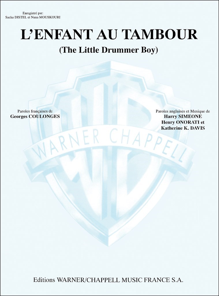 L'Enfant Au Tambour (The Little Drummer Boy)