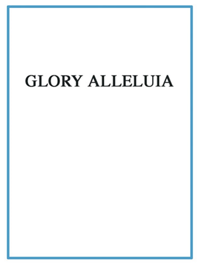 Glory Alleluia