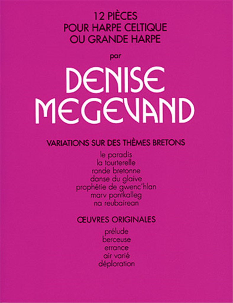 12 Pièces pour Harpe Celtique