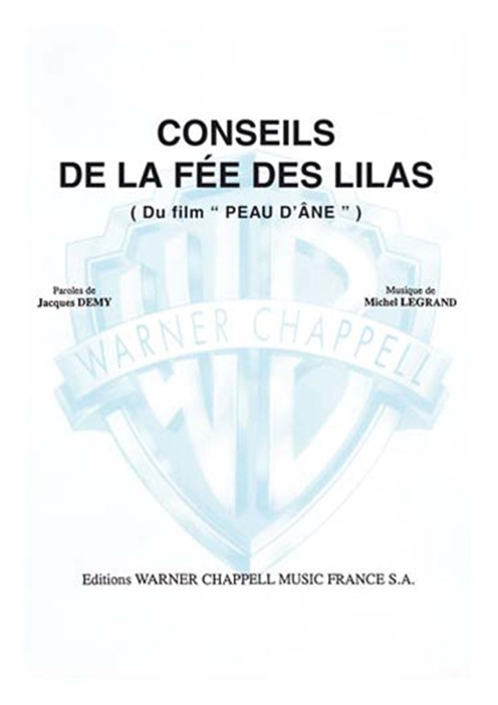 Conseils de la Fée des Lilas (Du Film Peau D'âne)