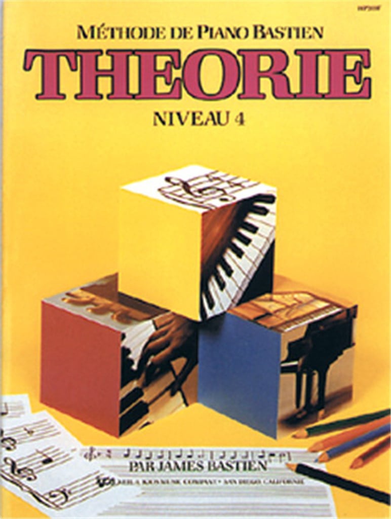 Méthode de Piano Bastien : Théorie, Niveau 4&nbsp;