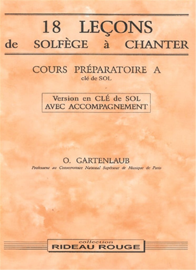 18 Leçons Solfège à chanter : Cours Préparatoire A