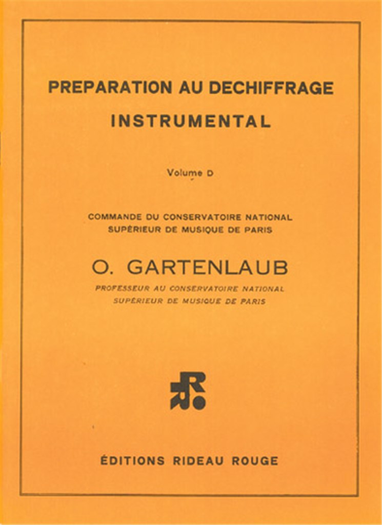 Préparation au déchiffrage instrumental - Vol D