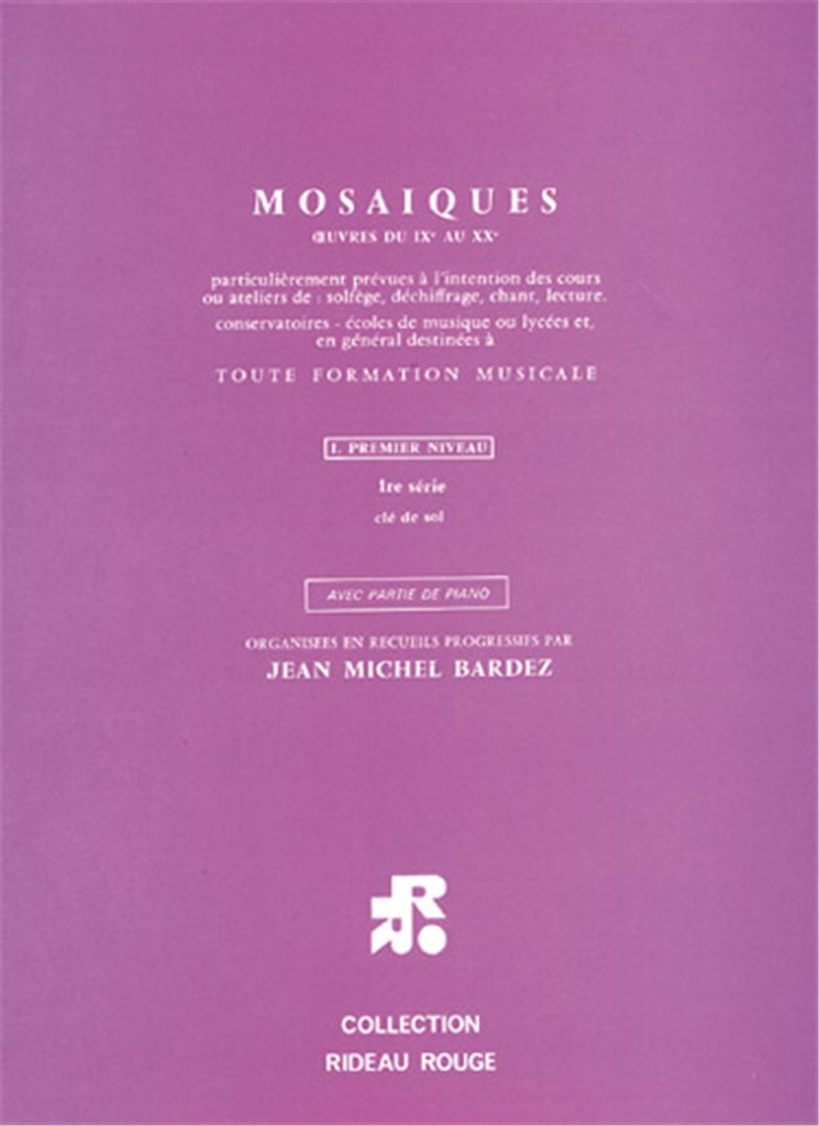 Mosaïques 1er Niveau - 1ère Série