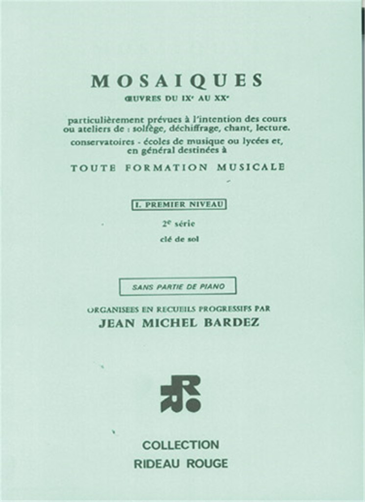 Mosaïques 1er Niveau - 2ère Série