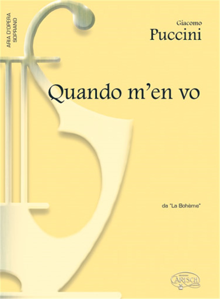 Quando m'en vo, da La Bohème