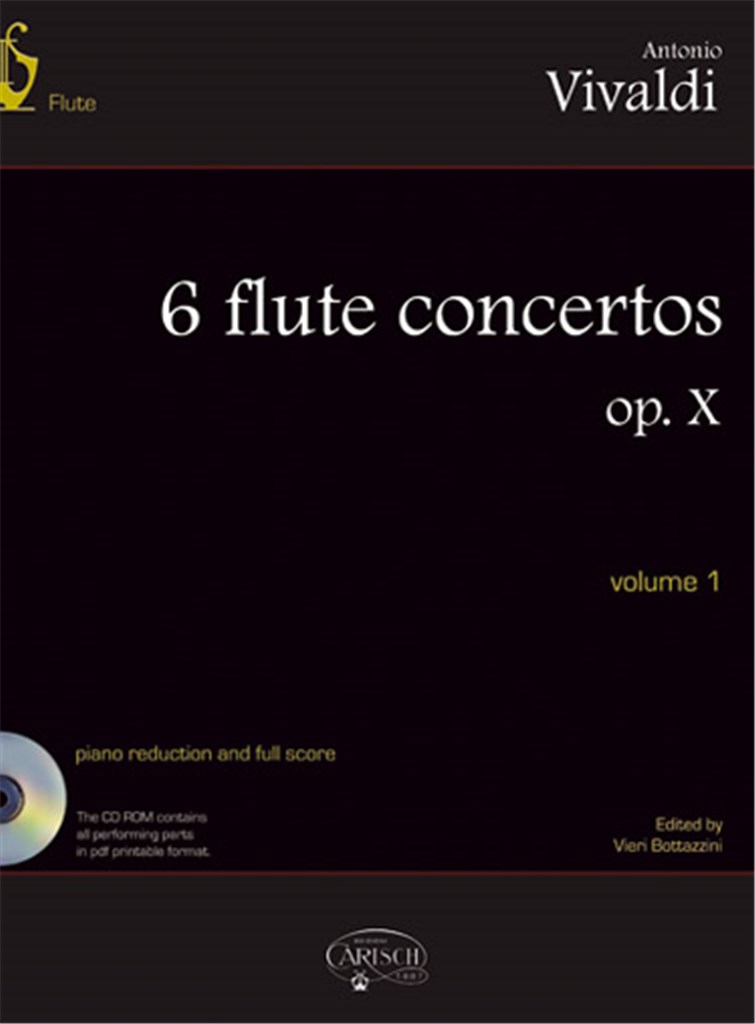 Flute Concertos Op X Vol 1