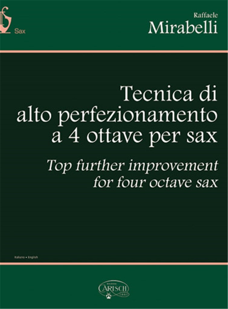 Tecnica di Alto Perfezionamento a 4 Ottave per Sax