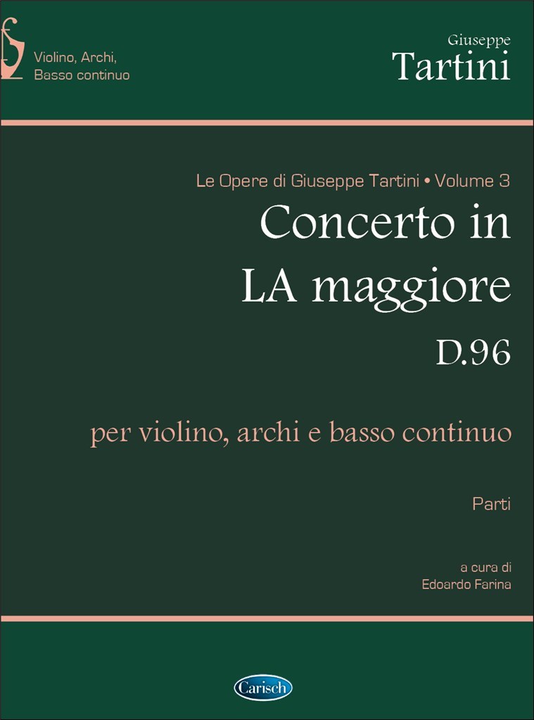 Volume 03 : Concerto in la Maggiore D 96