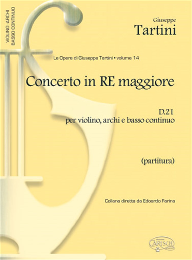 Tartini Volume 14: Concerto in D Major D21