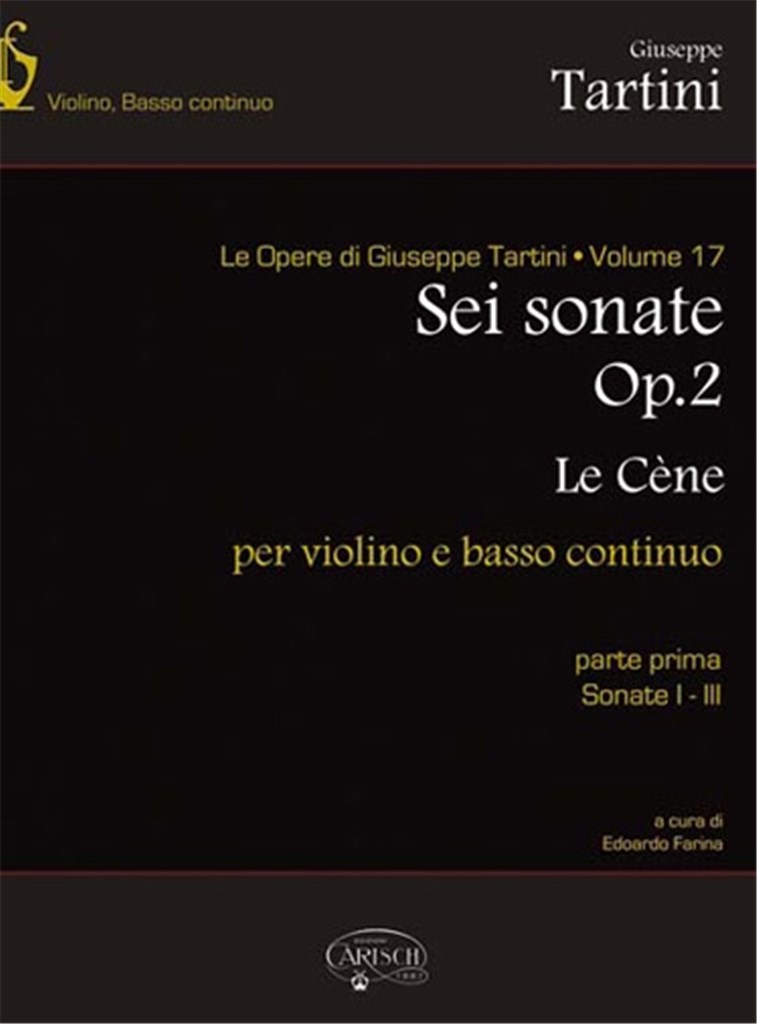 6 Sonate Op.II La Cène, N. 1-3